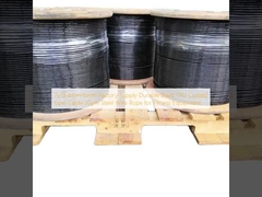 7x19 4mm-6mm Factory Supply Durable Black TPU Coated  Gym Cable /Gym Steel Wire Rope for Fitness Equipment