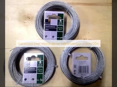  Galvanized Steel Wire Rope for Safe pretection 2.0mm*20m