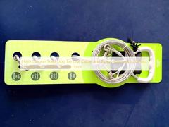 High Carbon Steel Dog Tie Out Cable and Spiral Stake with 20 Foot Length and 1000lbs Tensile Force